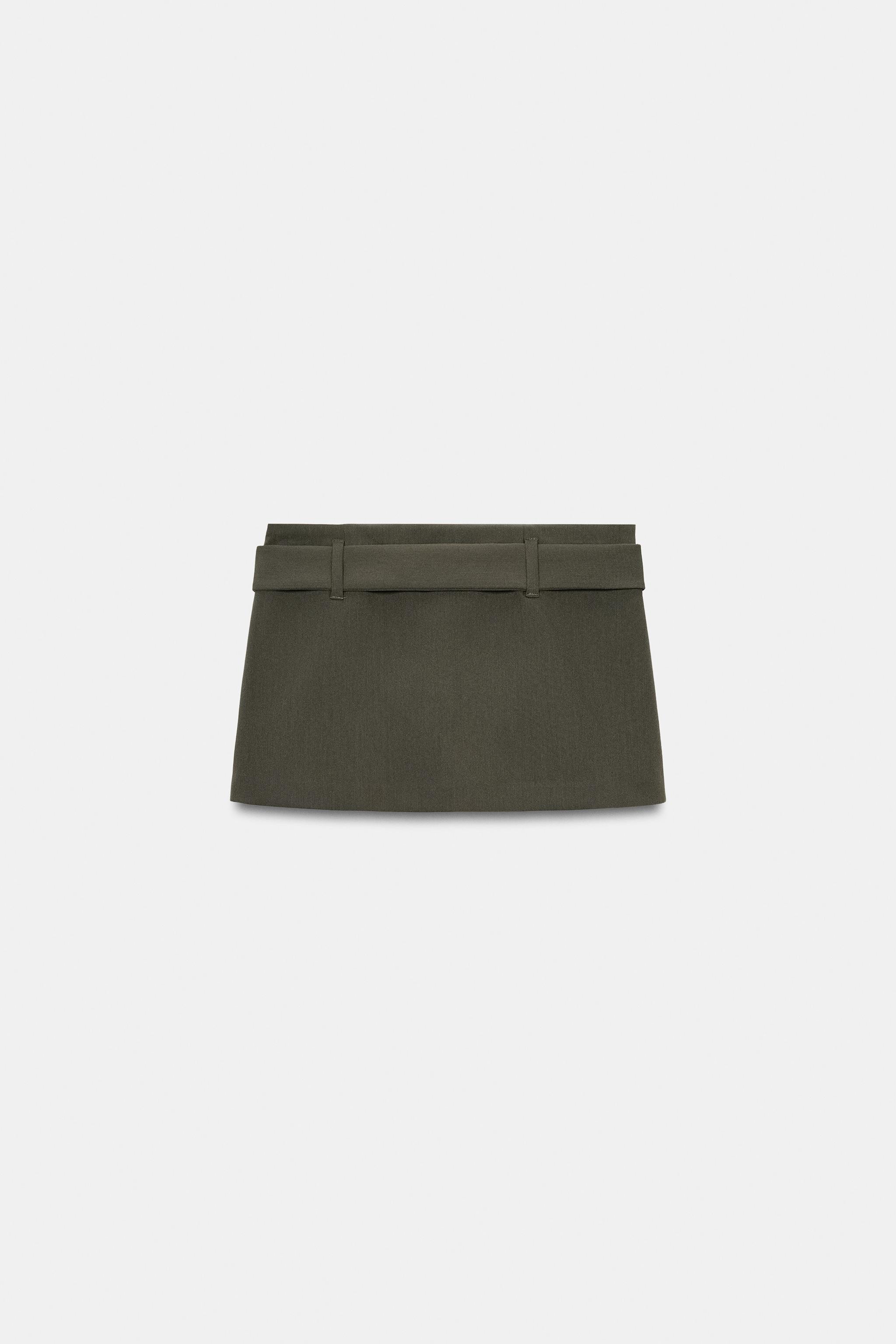 JUPE-PANTALON AVEC CEINTURE